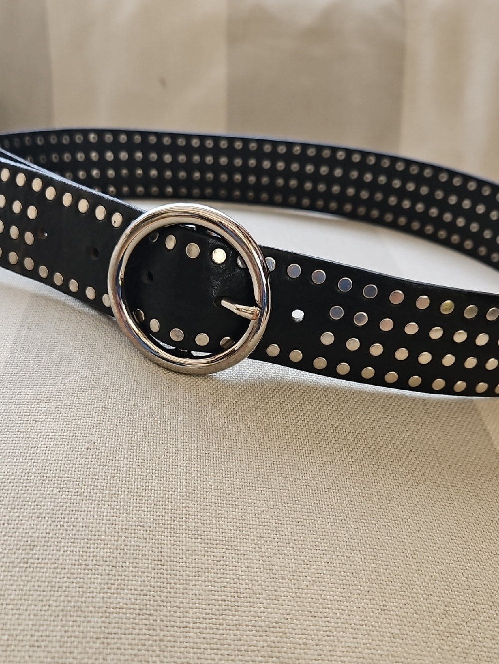 Leather Studded Belt